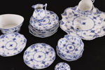Servisdelar, "Musselmalet", Royal Copenhagen, Danmark