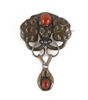 Brosch i silver, jugend, Bernhard Hertz