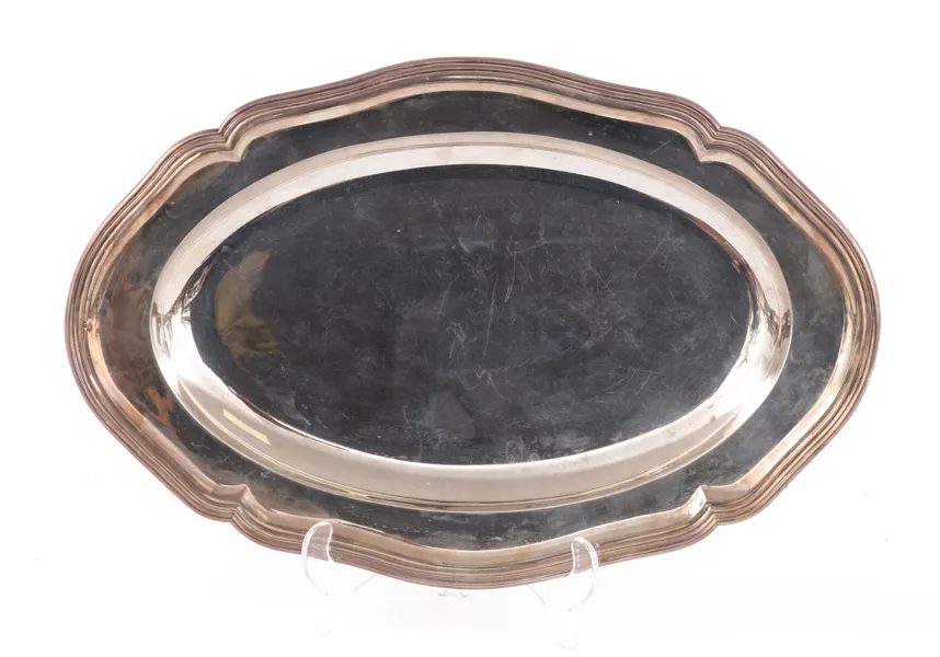 Stekfat i sterlingsilver, rokokostil, 1900-tal