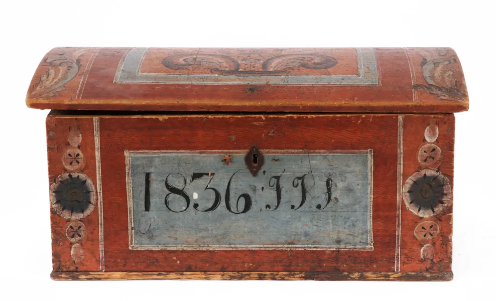 Kista, allmoge, Lima, Dalarna, daterad 1836