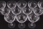 Champagneskålar 15st, "Karolina", Gunnar Cyrén för Orrefors