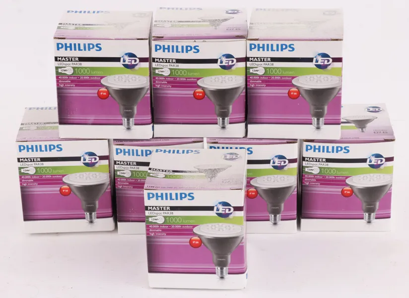 Ledlampor 8st, Philips Master 1000 lumen