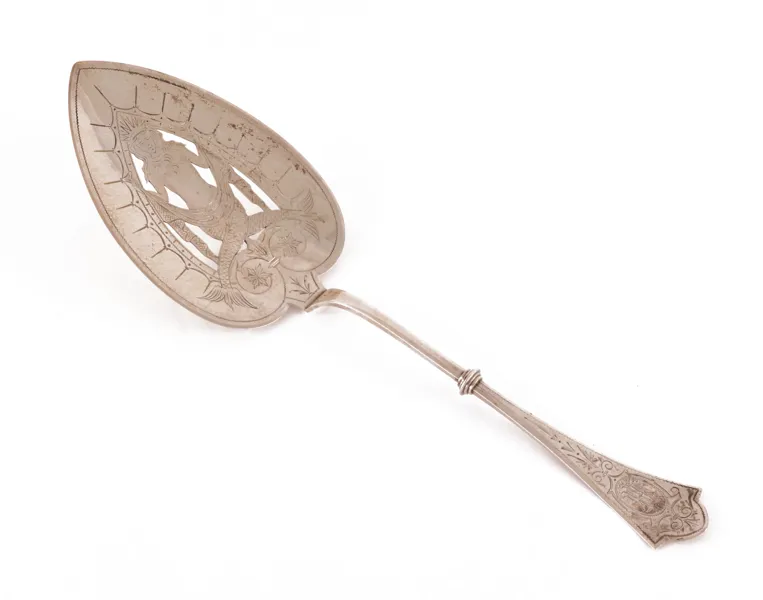 Fiskspade i silver, Norge, 1901