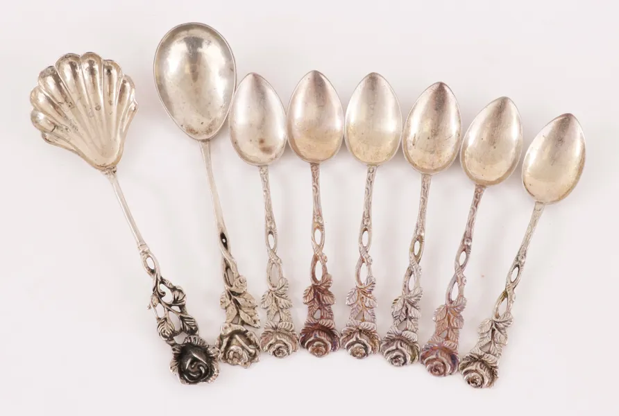 Silver 8 delar