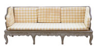 Trågsoffa, Stockholmsarbete i rokoko, 1700-talets andra hälft
