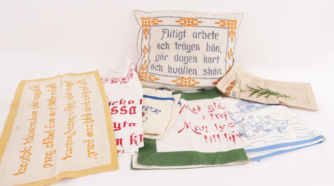 Parti textilier, mestadels jugend
