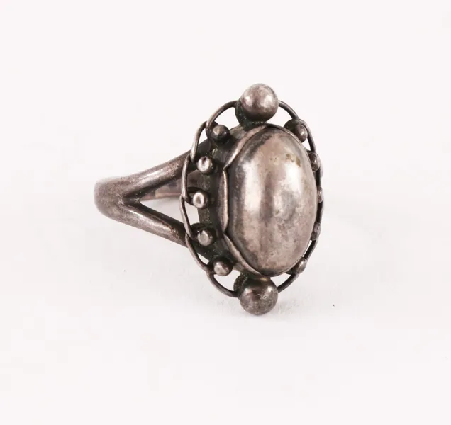 Ring i sterlingsilver, Georg Jensen, Danmark