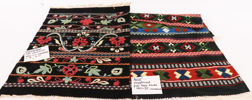 Textil 2 delar, allmoge, Dala-Floda