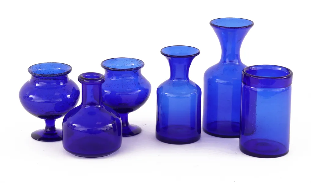 Konstglas 6 delar, Erik Höglund för Boda