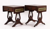 Sidobord ett par, England, 1900-tal