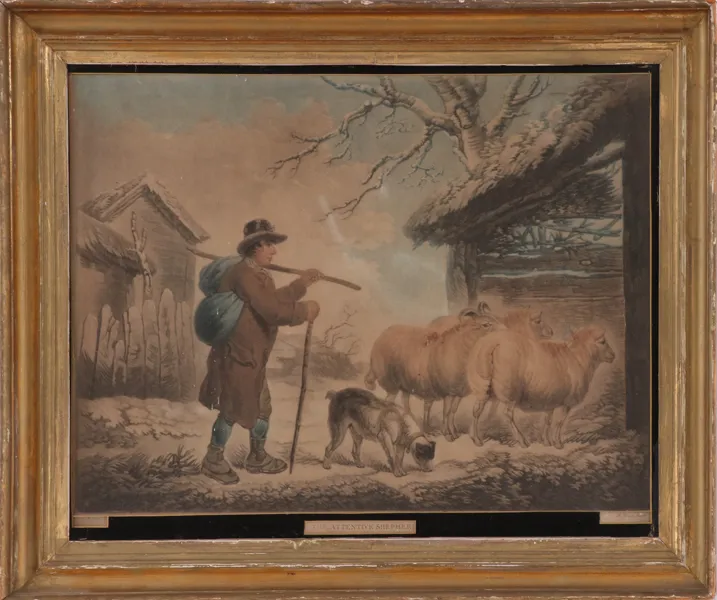 R.Brook efter George Morland, 1800-tal
