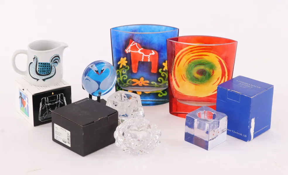 Parti glas och keramik