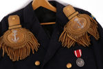 Uniformsjacka med axelklaffar, m/1948