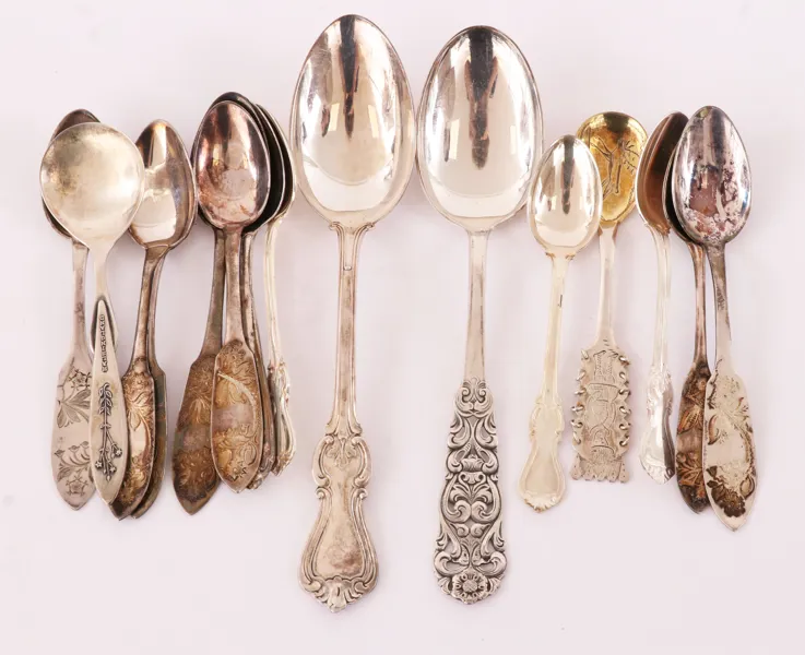 Silver 15 delar