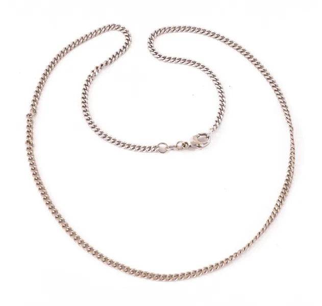 Halsband i 18k vitguld