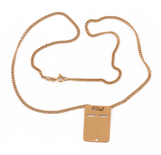 Halsband med hänge, 18k