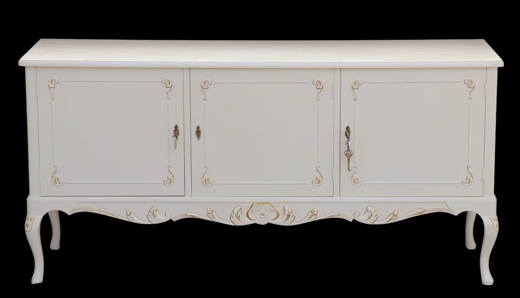 Sideboard, rokokostil, 1900-talets andra hälft