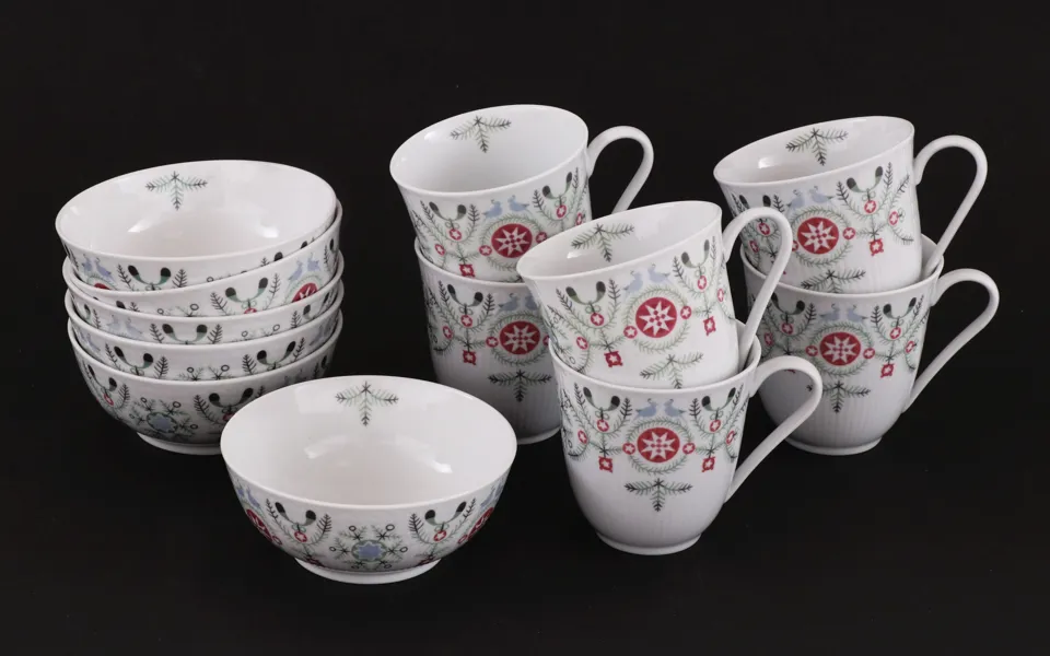 Servisdelar 12st, "Swedish Grace - Winter", Rörstrand
