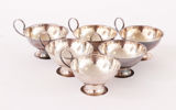 Punschmuggar 6st, silver, MGAB