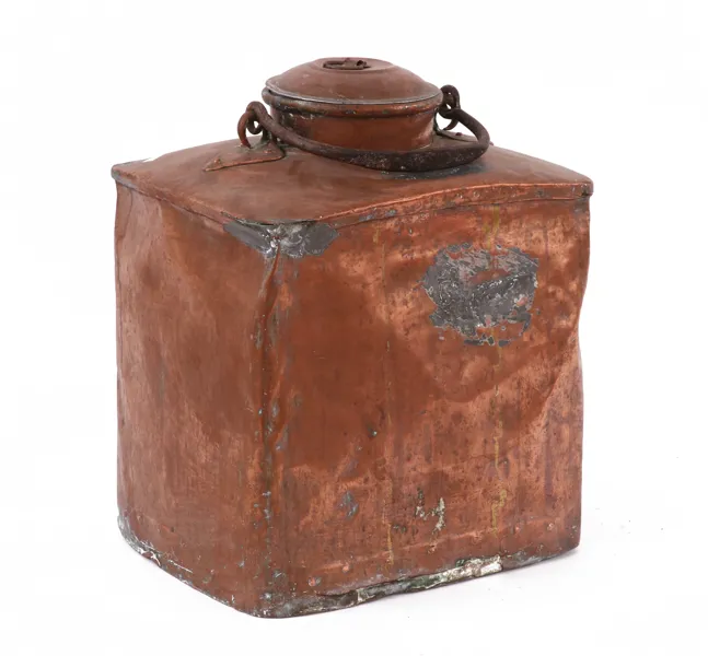 Behållare i koppar, 1800-tal