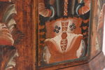 Vägghörnskåp, allmoge, Dalarna, daterat 1786