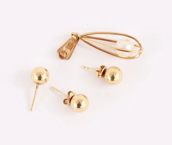 Smycken 4 delar, 18k