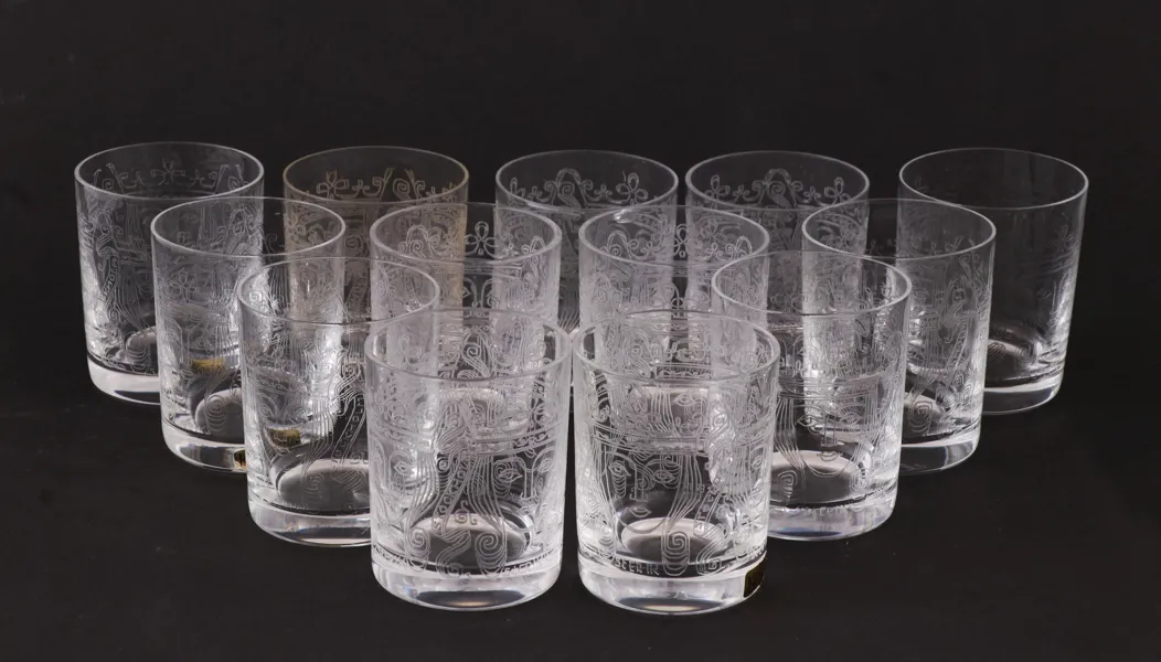 Whiskeyglas 13st, "Sankt Erik", Kosta