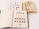 Frimärksalbum 3st, Sverige, bl.a. 1800-tal
