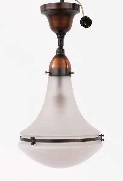 Taklampa, "Luzette", Peter Behrens för AEG, 1900-talets första hälft