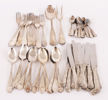 Bestickservisdelar, nysilver, Italien