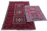 Handknutna mattor 2st, orientalisk