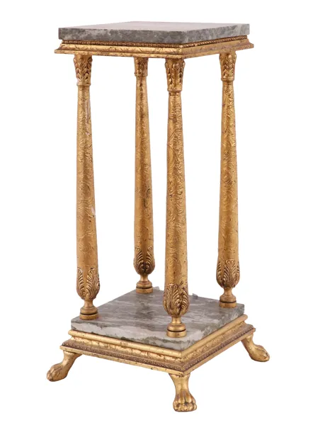 Piedestal, empirestil, 1900-tal