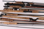 Parti fiskespön, bl.a. Arjon, ABU