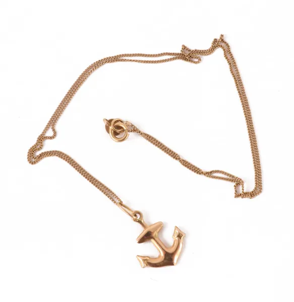 Halsband med hänge, 18k
