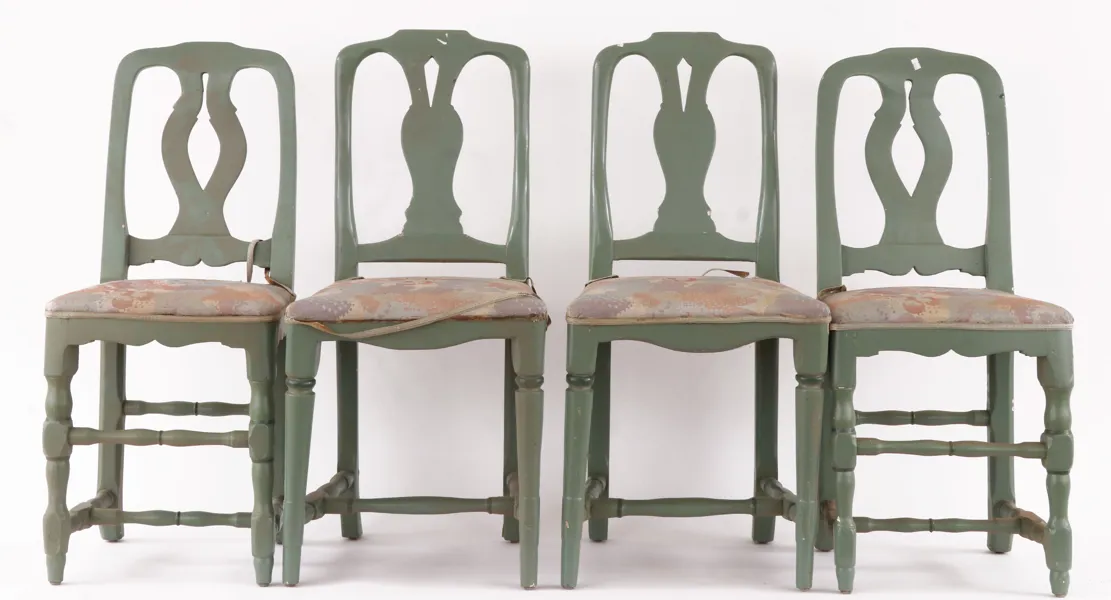 Stolar 2 par, 17/1800-tal