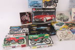 Byggsatser 18st, Revell, Minicraft, Union, m.m.