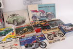 Byggsatser 18st, Revell, Minicraft, Union, m.m.