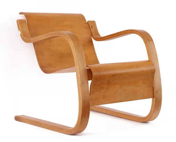 Fåtölj, Alvar Aalto, modellnummer 31, 1930/40-tal
