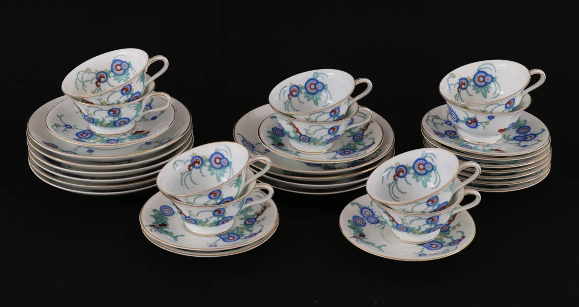 Kaffeservisdelar, Rosenthal, Tyskland