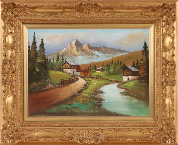 Ram, rokokostil, 1900-talets andra hälft