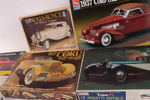 Modellsatser 6st, Revell, AMT, m.m.