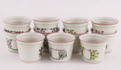 Ytterfoder 11st, "Blomsterkonungen", Gustavsberg/Franklin Porcelain