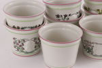 Ytterfoder 11st, "Blomsterkonungen", Gustavsberg/Franklin Porcelain
