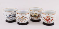 Ytterfoder 4st, Franklin Porcelain, 1979