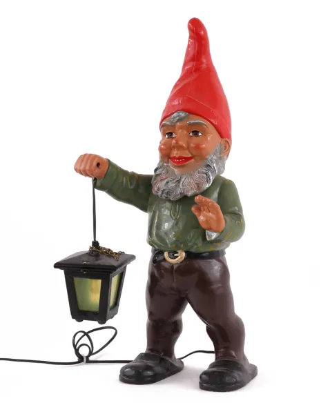 Tomtefigur med lykta, Heissner, Västtyskland
