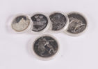 Silvermedaljer 5st