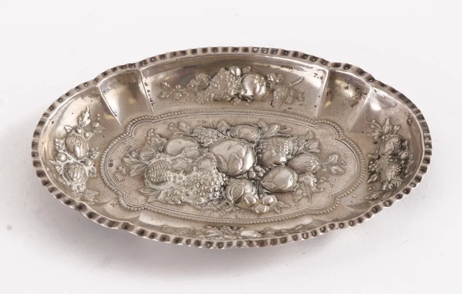 Fat i silver, barockstil, 1900-tal