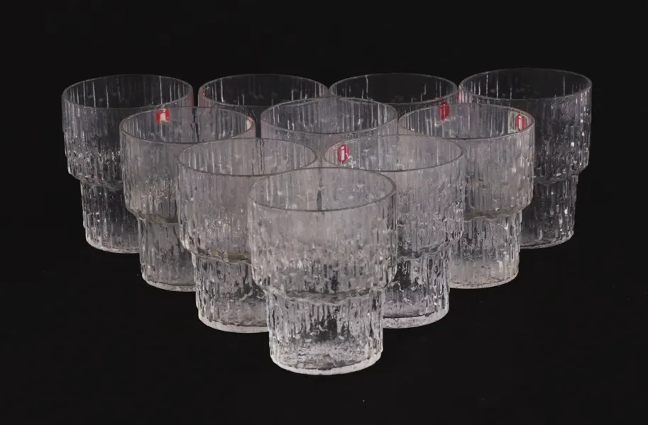 Snapsglas 10st, "Paadar", Iittala