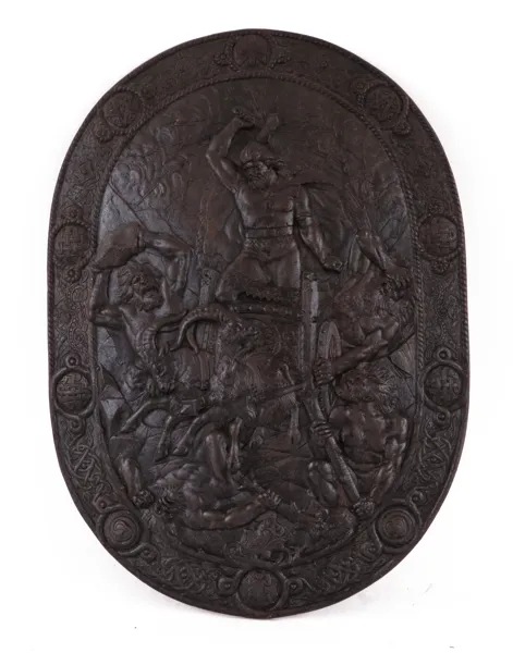 Dekorationssköld, 1800-tal