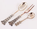 Serveringsbestick 3 delar, silver, Norge